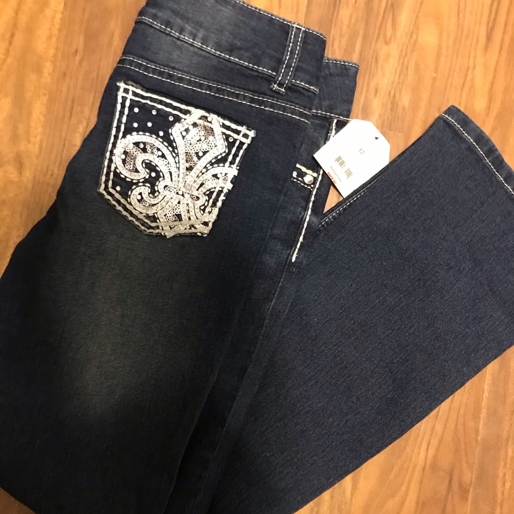 Jeweled jeans